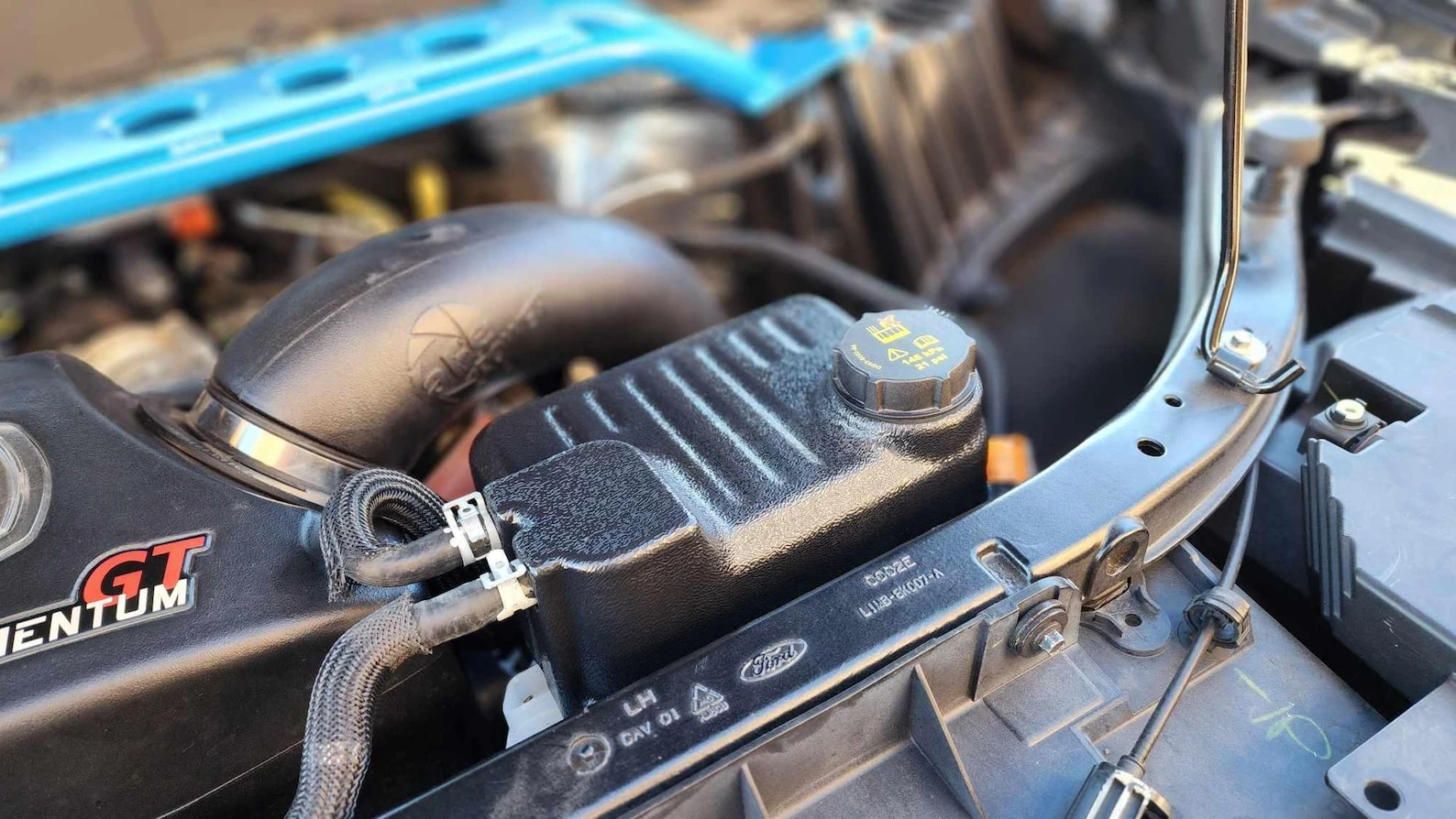 GSP Coolant tank cover — Explorer ST