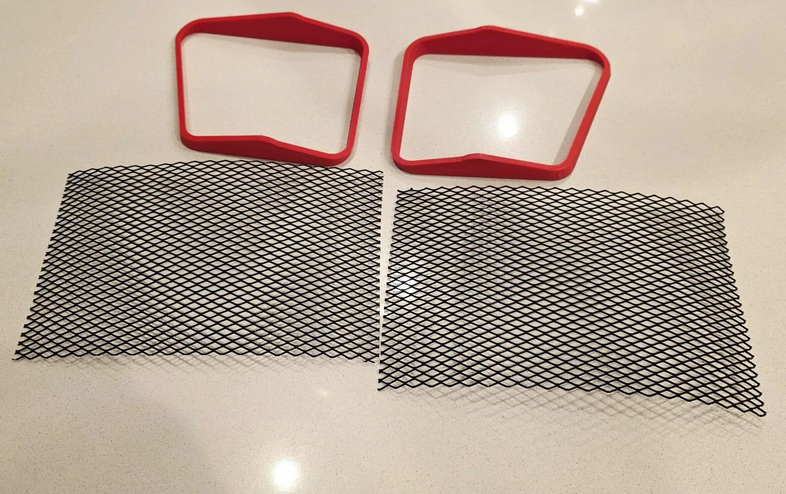GSP Fog light vent templates — Explorer ST
